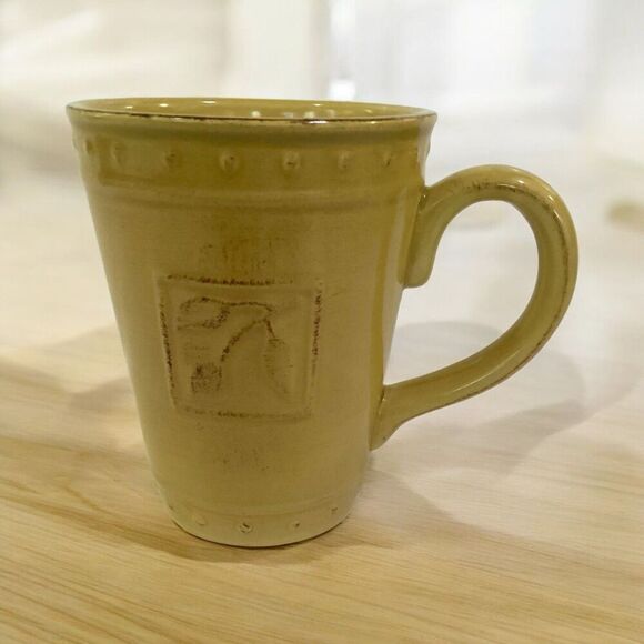 Signature Stoneware Tea Coffee Mug Cup 2007 SORRENTO Debby Segura Designs - Picture 9 of 9